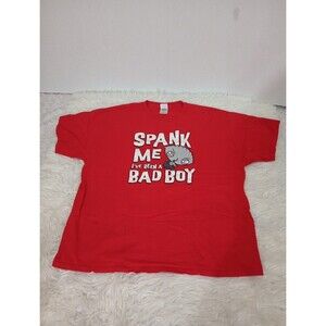 Delta Pro-weighs Red Graphic T-Shirt Sz Medium